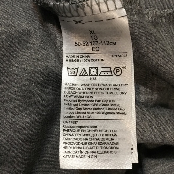 Banana Republic Luxury Touch Gray Tee - Picture 4 of 4